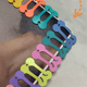 thumbnail image 5 of Cute Dog Hairpin Colorful Bone Shape Hairpin Pet Small Dog Hair Clips for Chihuahua Pug Grooming Dog Accessories-E, 5 of 5