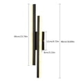 thumbnail image 3 of Miumaeov Modern Wall Lamp Wall Sconce Dimmable LED Bedside Lamp Wall Light for Stairs Living Room Bedroom Aisle Hallway, 3 of 18