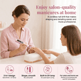 thumbnail image 2 of Morovan 2-in-1 Cordless Nail Drill & UV Lamp Kit,All-in-One Portable Set for Acrylic, Gel & Dip Nails, Home Salon & Travel Manicure, 2 of 9