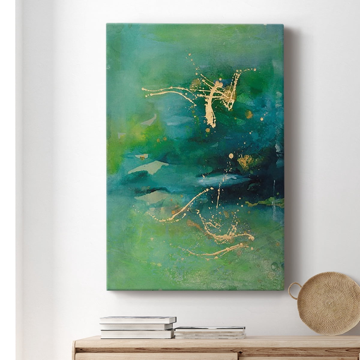 Peaceful Diptych II Premium Gallery Wrapped Canvas - Ready to Hang