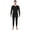 Black, variant on Innerwin Long Johns Set 2 Pieces Mens Thermal Underwear Base Layer Sleeve Ultra Soft Top And Bottom Suits Deep Gray 3XL