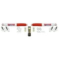 thumbnail image 4 of Skyjacker Suspensions Steering Stabilizer 7220 Dual; White Stabilizers; With Mounting Brackets/Red Boots/Installation Hardware; Set Of 2, 4 of 4