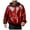 Red, variant on Casual Hoodies for Mens Hoodies Sequin Flip Over Special Trend Hooded Long Sleeve Sweatshirt Loose Fit Party Gown Pullover Tops Red,S
