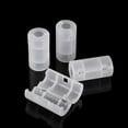 thumbnail image 1 of Paquete de 4 aa, Convertidor de Interruptor de Soporte aa a d Tamaro C Adaptadores de Batería Caja de Cajas de Batería, 1 of 7