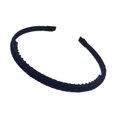 thumbnail image 3 of Hair Accessories with Teeth Classic Elastic Simple Headband Clothes Matching Accessory Shower Hairband for Adult Lady Female Use Navy, 3 of 5