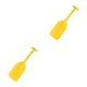 thumbnail image 2 of Sonducket PVC fácil de llevar accesorios inflables para botes Durable en forma de T Paddle accesorios para botes Kayak barco remo Kayak Paddle amarillo 54-106 cm, paleta 54-106 cm 2Conjunto, 2 of 6