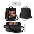 thumbnail image 2 of Dukes Orange Car Haz-zard Lunch Bag Portable Insulation Lunch Box Multifunctional Reusable Tote Bag for Office Work Picnic Unisex, 2 of 8