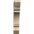 thumbnail image 2 of Ekena Millwork 3 1/2"W x 20"D x 20"H Olympic Slat Smooth Bracket, Douglas Fir, 2 of 4