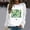 White, variant on St. Patrick's Day Sweatshirts for Women Long Sleeve Crewneck Irish Sweatshirts Irish Clover Shirts for Women Green Shirts for Women Irish Gift Casual Loose Long Sleeve Fit Tops(Navy,S)