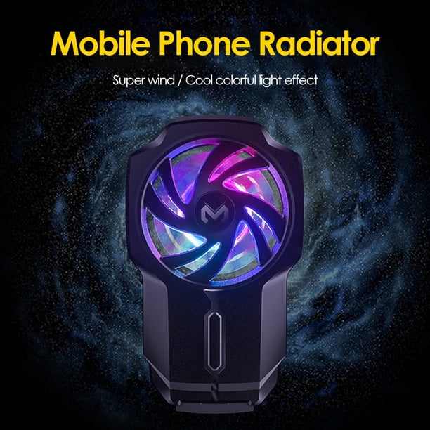Admirador Ventilador De Refrigeración De Teléfono Móvil Para Juegos, Enfriador De Radiador De Gamepad Recargable Usb