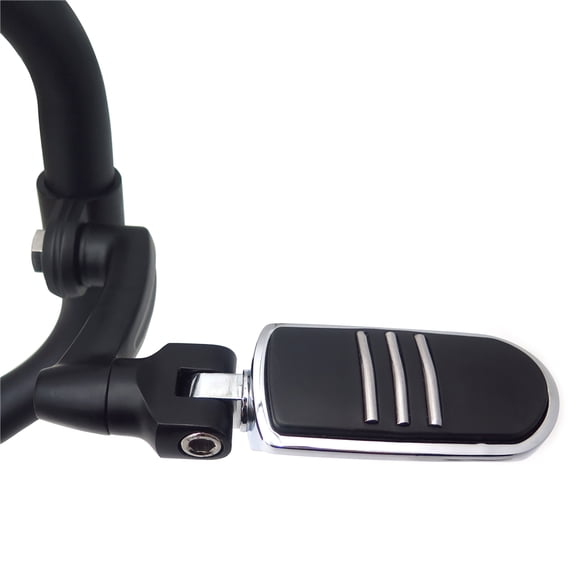 HTTMT- Motorcycle 1 Pair Of Streamliner Arched Foot Pegs Compatible With Harley Touring Male Peg Mount Honda Yamaha Kawasak [See Fitment]