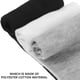 thumbnail image 3 of 3 pares de calcetines elásticos de poliéster y algodón con puntera tabi para mujer (negro, blanco y gris), 3 of 5