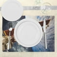 thumbnail image 3 of Ambesonne Outer Space Place Mats Set of 4, Gravity Astronaut, Standard Size, Multicolor, 3 of 6