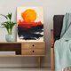 thumbnail image 5 of Qisvanset 12x16 Inch 2D Flat Framed Canvas Art, Be Still And Know Colorful Minimalist Bible Verse Home Wall Gift, 5 of 5