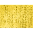 thumbnail image 1 of Ahgly Company Machine Washable Indoor Rectangle Solid Yellow Modern Area Rugs, 4' x 6', 1 of 4