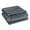 Dark Gray, variant on PiccoCasa 1 Pcs Home Warm Soft Microplush Fleece Solid Throw Blanket Purple 27" x 40"