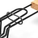 thumbnail image 3 of Outdoor Wooden Handle Barbecue CageCamping Meat And Vegetable Barbecue Grill Net RackPicnic Grilling ToolsCharcoal Sausage Racks, 3 of 4