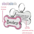 Custom Engraved Pet ID Tags, Personalized Dog Tags and Cat Tags, Bone