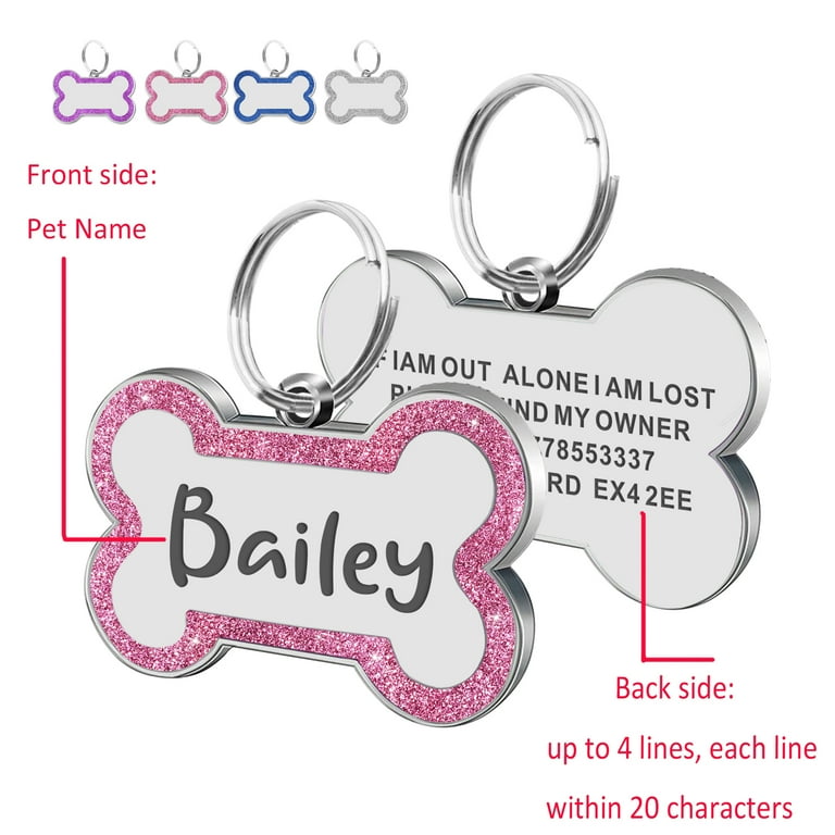 Pet name tags walmart hotsell