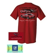 C5 Corvette Setting The Standards T-Shirt : Red X-Large