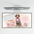 thumbnail image 4 of Happy Mother's Day Wirehaired Pointing Griffon Love Dog Mom Heart Flower Desk Mat Full Keyboard Mouse Pad Dog Lover Large Mousepad - 12004, 4 of 5