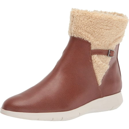 

Aerosoles Womens Ferra Ankle Boot 7 Tan