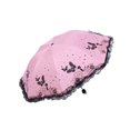 thumbnail image 1 of Paraguas Cateissary mariposas exquisitas poliéster dual portátil tamaño pequeño color rosa, 1 of 6