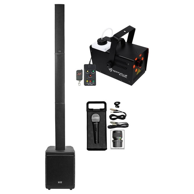 Gemini WRX-843 Column Line Array Portable PA DJ Speaker+8