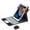 black, variant on 360° Rotatable Detachable Bluetooth Keyboard Case with Trackpad for 10.2" iPad 7th/8th/9th Gen, iPad Pro 10.5 & iPad Air 3, Folio Stand Cover with Pencil Holder,Sky Blue