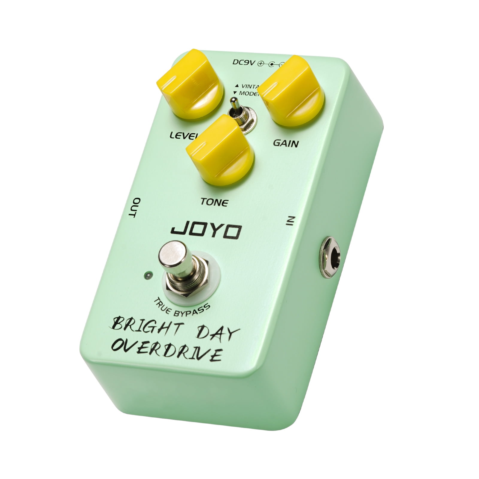 JOYO JF-25 Overdrive Pedal with Modern/Retro Tone High Gain for Electric Guitar Bass