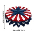 thumbnail image 3 of ZZHZGZ Clearance Sale Independence Day Tablecloth – Rectangular Party for Outdoor & Indoor Celebrations Polypropylene Elegant Festive Dining, 3 of 7