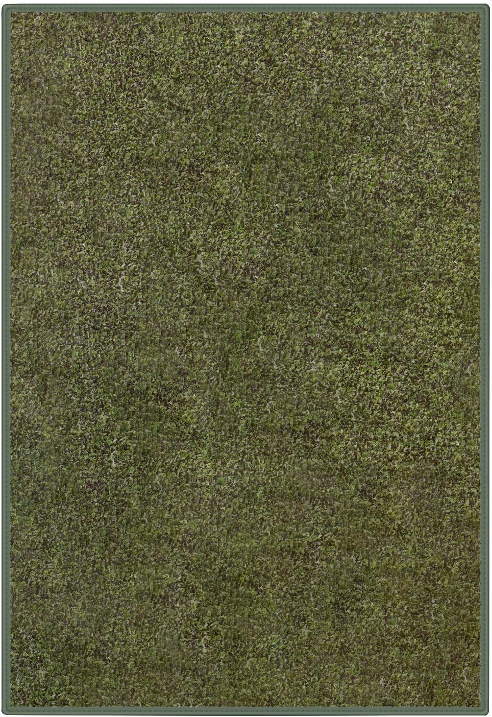6' x 6' MultiColored Indoor/Outdoor Turf Area Rugs. Perfect for