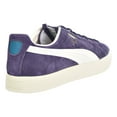 thumbnail image 3 of Puma Men's Clyde Premium Sweet Grape / Whisper White Ankle-High Suede Fashion Sneaker - 9M, 3 of 6