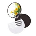 thumbnail image 6 of Pocket Chocolate Cookie Biscuits Compact Mirror With Comb, Cute 1X Mirror & Comb, Portable Cosmetic Mirror With Comb For Handbag, Fashionable Chocolate Cookie Design, Perfect For, 6 of 9