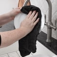 thumbnail image 5 of All-Clad Premium Solid Dish Cloth, 6-Pack, Black, 5 of 6