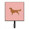 thumbnail image 1 of Carolines Treasures BB3604SH4 Golden Retriever Checkerboard Pink Leash or Key Holder, 1 of 1
