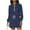 Blue, variant on Women's 2 Piece Outfits Casual Half Zipper Sweatshirt Drawstring Skirt Sets Long Sleeve Short Workout Sweat Set (L, Beige)