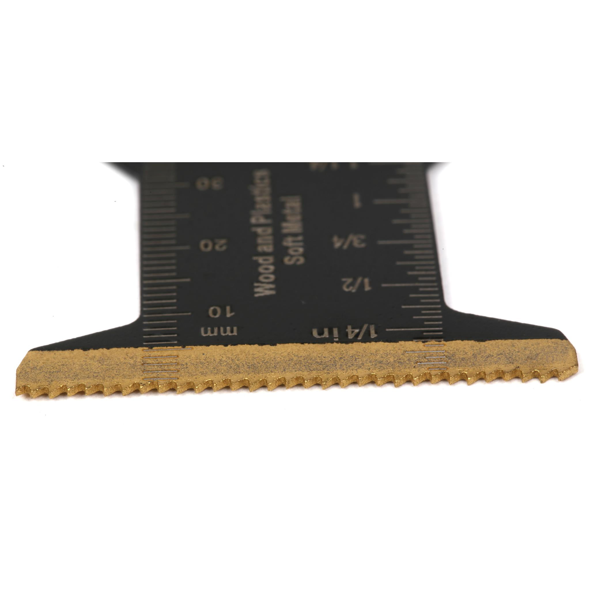 WEN 3-Piece Oscillating Multi-Tool Bi-Metal Titanium-Coated 45mm Blade Set for Metal and Wood