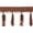 Cocoa, variant on Expo Int'l 5 yards of Spiral Tassel Fringe Trim