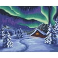 thumbnail image 1 of Painting by Numbers kit Crafting Spark Northern Lights A113 19.69 x 15.75 in, 1 of 6