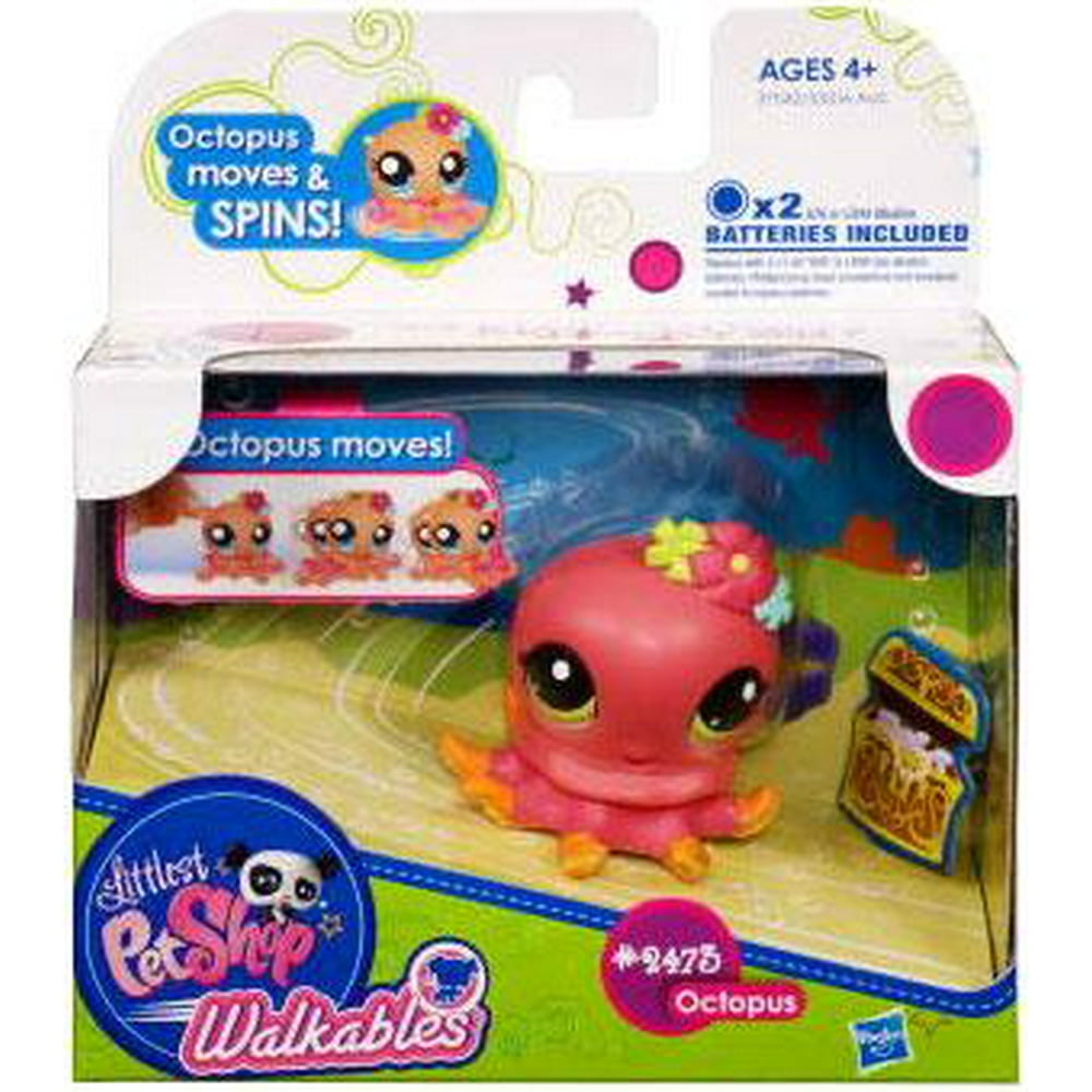 Littlest Pet Shop Walkables Octopus Figure - Walmart.com - Walmart.com
