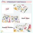 thumbnail image 4 of Dailycode Cotton Pajama Set Snug Fit Long Sleeve Top and Pants for 18M-8Y Gnomes Flower Leaves, 4 of 7