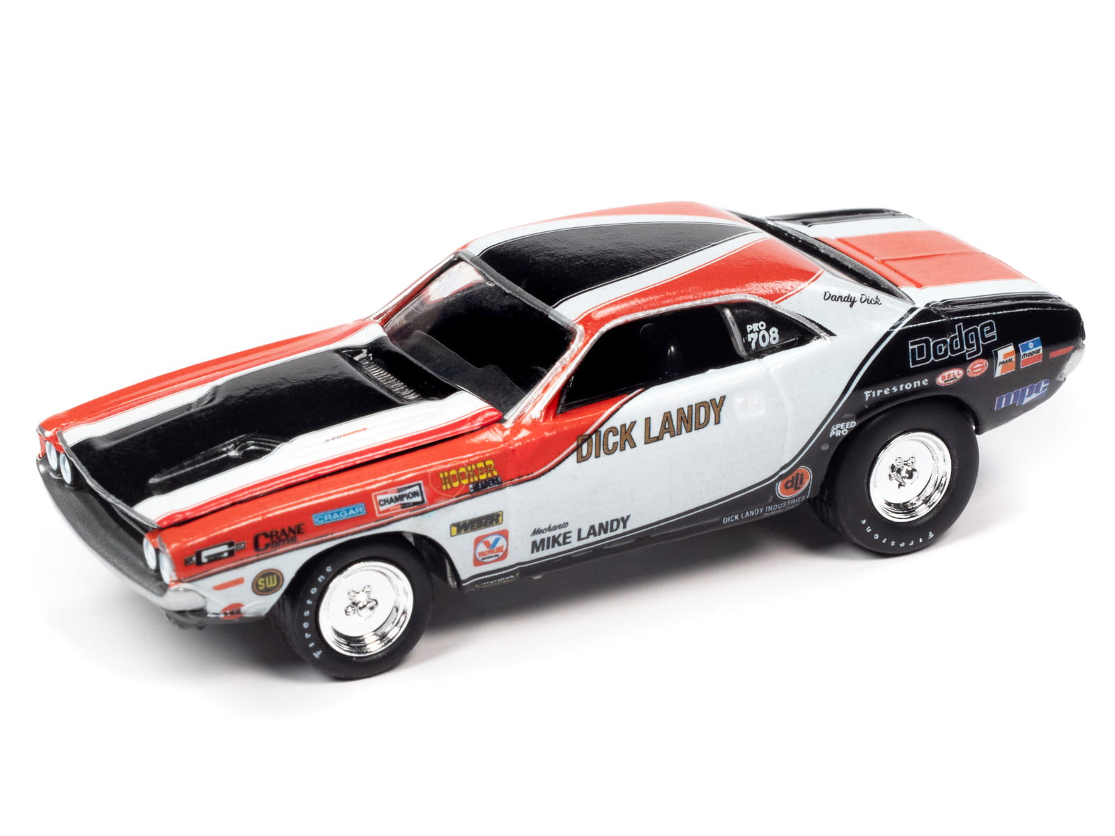 Plymouth Superbird Landy Sox *RR* Johnny Lightning 1:64 1970 Dodge Challenger