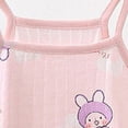 thumbnail image 5 of Gubotare Pajamas Girls Summer 2 Piece Girls Silk Pajamas Set Soft Satin PJs Sleepwear for Comfortable Nights 5T 6T (Light Pink,5-6 Years), 5 of 5