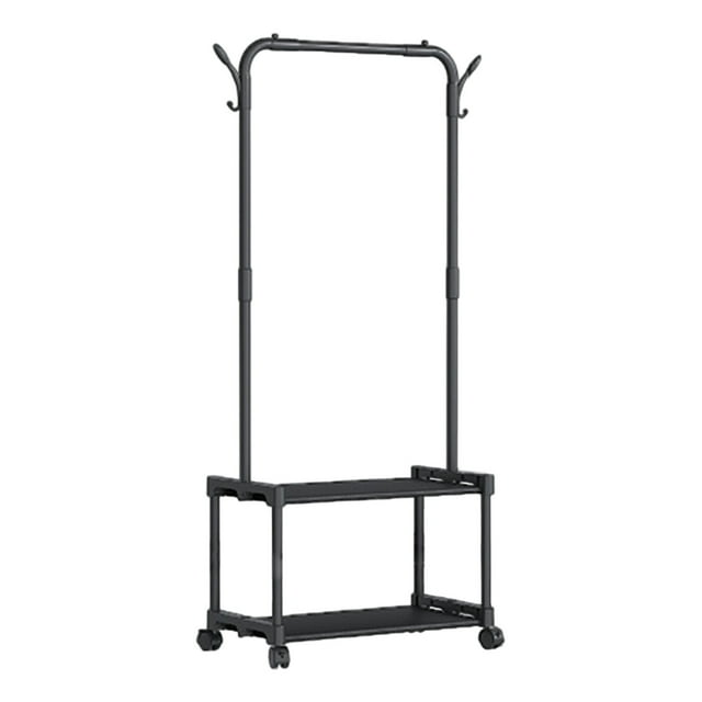 Kyursd Summer Home/Kitchen Organizers and Storage Special Offer!With Shoe Rack Coat Rack Floor Storage Rack Household Dormitory Multifunctional Coat Rack