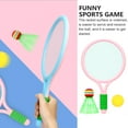 thumbnail image 3 of SHISUYAN 1 Set of Kids Tennis Racket Badminton Rackets Badminton Game Tool Tennis Racket Kit for Outdoor, 3 of 9
