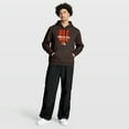 thumbnail image 3 of Men's Fanatics Brown Cleveland Browns Right Tackle Legacy Pullover Hoodie, 3 of 5