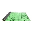 thumbnail image 2 of Ahgly Company Indoor Rectangle Solid Emerald Green Modern Area Rugs, 2' x 3', 2 of 4