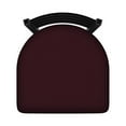 thumbnail image 3 of XL 410 Jackie 25" Swivel Counter Stool with Black Wrinkle Finish and Canter Bordeaux Seat, 3 of 4
