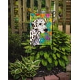 thumbnail image 2 of Carolines Treasures SS4814-FLAG-PARENT Dalmatian Easter Eggtravaganza Flag  multicolor, 2 of 2